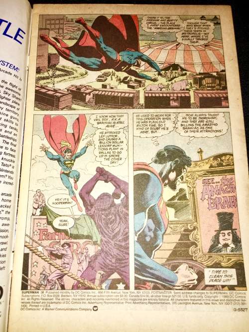 SUPERMAN    NO 38  1989 (DC )VF