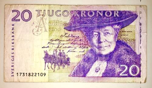 SWEDEN 20 KRONOR 1994