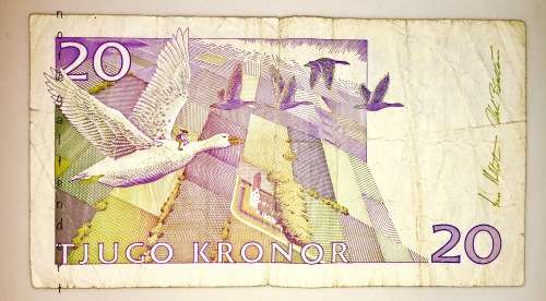 SWEDEN 20 KRONOR 1994