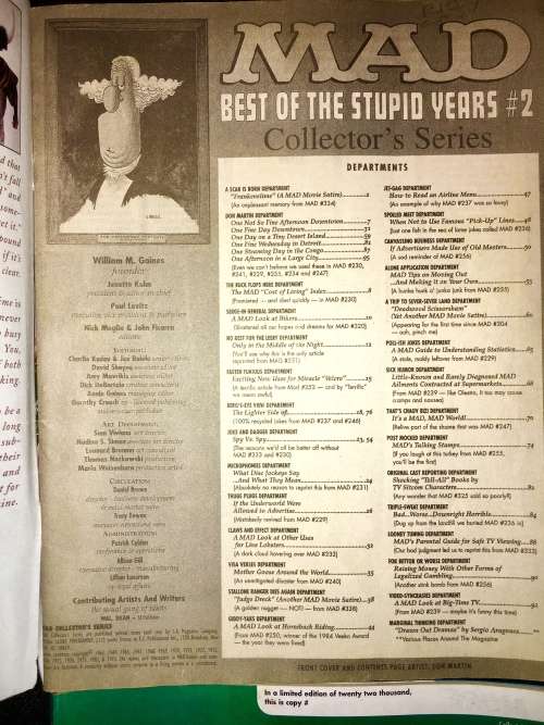 MAD MAGS X4,,,  #16  1993  ,#17  1993 ,#19 1993 ,#81 1992 (1 BID TAKES ALL.)