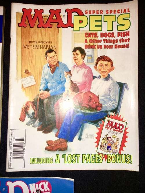MAD MAGS X3,,,  #106  1998  ,#108  1999  , #15  (1 BID TAKES ALL.)