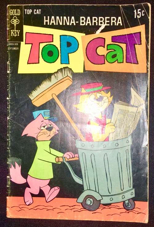 TOP CAT  NO 27  1969  SILVER AGE (GOLDKEY)VF