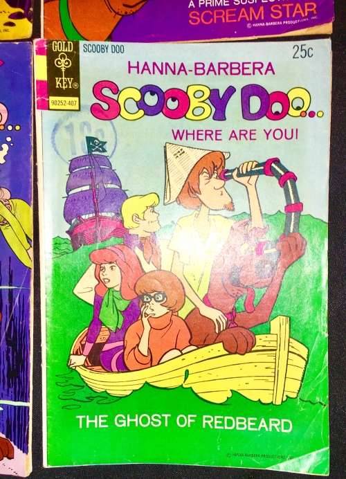 SCOOBY DOO X 6  NO 9, NO 11,NO 21,NO 25,NO 26,NO 28 1971(GOLD KEY) G+ TO VF+