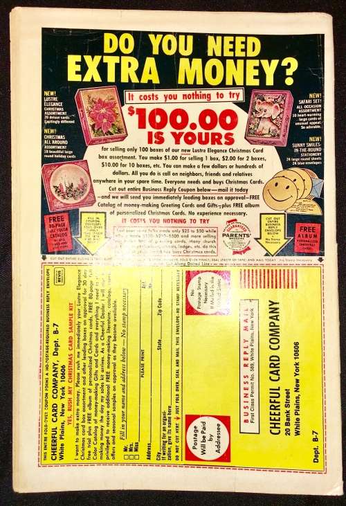 SMOKEY BEAR  NO 11  1972 (GOLD KEY) F