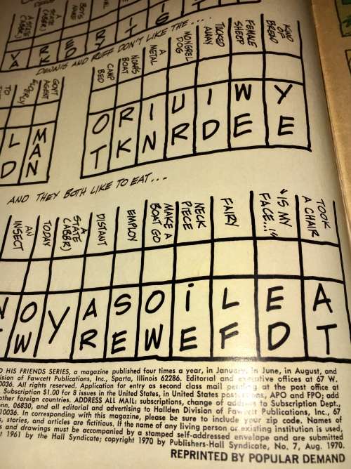 DENNIS THE MENACE AND RUFF X 2 NO 7 1970 & NO 19 1973 (FAWCETT)VF