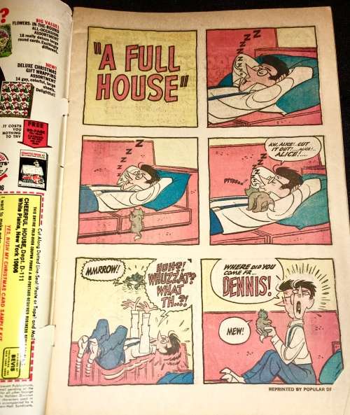 DENNIS THE MENACE AND RUFF X 2 NO 7 1970 & NO 19 1973 (FAWCETT)VF