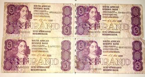 4 X R5 CL STALS [1 BID TAKES ALL]