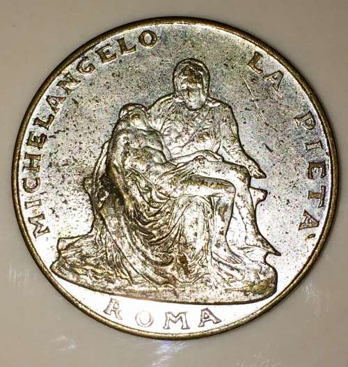 JOANNES PAVLVS II PONT MAX MICHELANGELO LA PIETA ROMA  VATICAN POPE