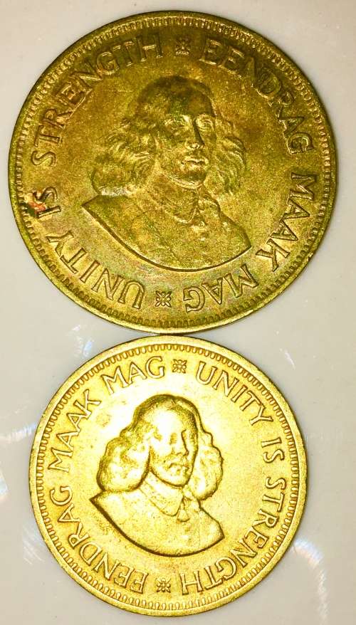 1961 1 CENT & 1/2 CENT