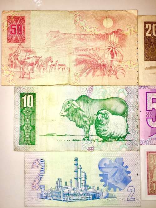 COMPLETE SET OF GPC DE KOCK  & DECIMAL NOTES 1973 R50 - R1  [1 BID TAKES ALL]