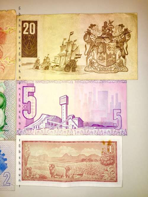 COMPLETE SET OF GPC DE KOCK  & DECIMAL NOTES 1973 R50 - R1  [1 BID TAKES ALL]