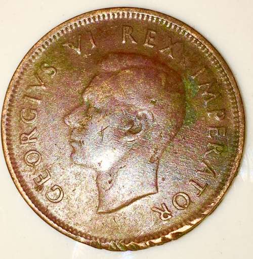 1/2 PENNY 1942