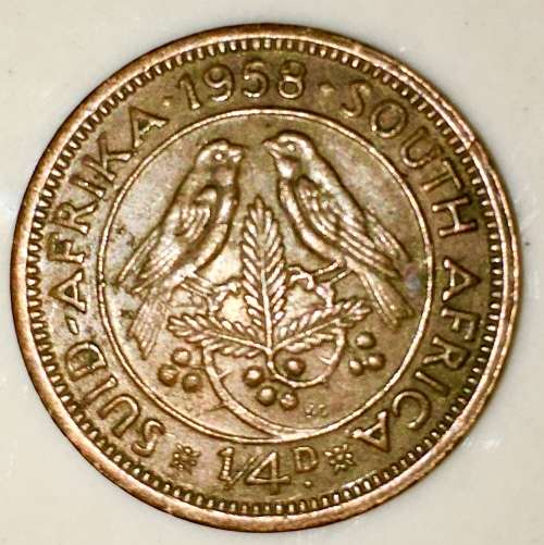 1/4 PENNY ...1958
