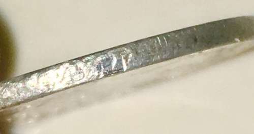 1/2 PENNY 1944 SILVERED