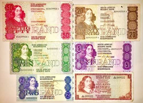 COMPLETE SET OF CL STALS  & DECIMAL NOTES  R50 - R1  [1 BID TAKES ALL]