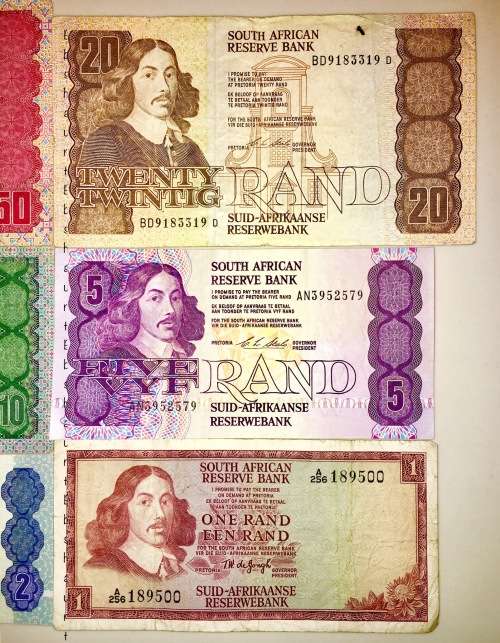 COMPLETE SET OF CL STALS  & DECIMAL NOTES  R50 - R1  [1 BID TAKES ALL]