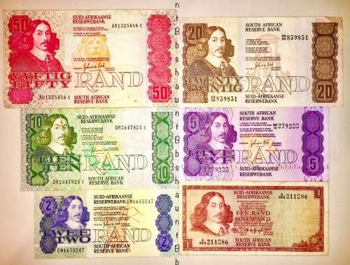 COMPLETE SET OF GPC DE KOCK  & DECIMAL,1973 R50 - R1  [1 BID TAKES ALL]
