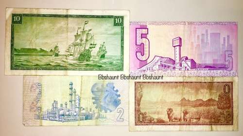 SET OF  JAN VAN RIEBEECK VARIOUS GOVERNORS R10- R1 [1 BID TAKES ALL)