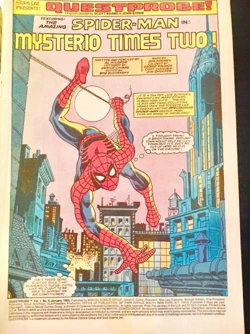 SPIDER-MAN QUESTPROBE VOL 1 NO 2  1988 (MARVEL)VF