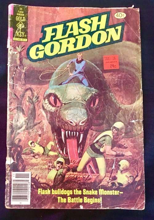 FLASH GORDON NO 26 1979( GOLD KEY)FAIR