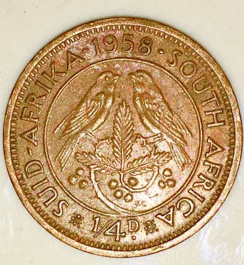 1/4 PENNY 1958