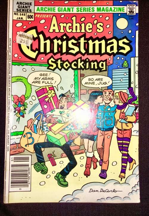 ARCHIE CHRISTMAS STOCKING  NO 546 1985 (ARCHIE GIANT SERIES)F