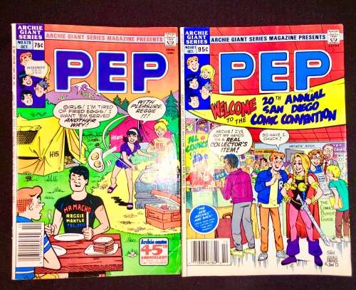 PEP X2 NO 576, NO 601 1985 (ARCHIE GIANT SERIES)F