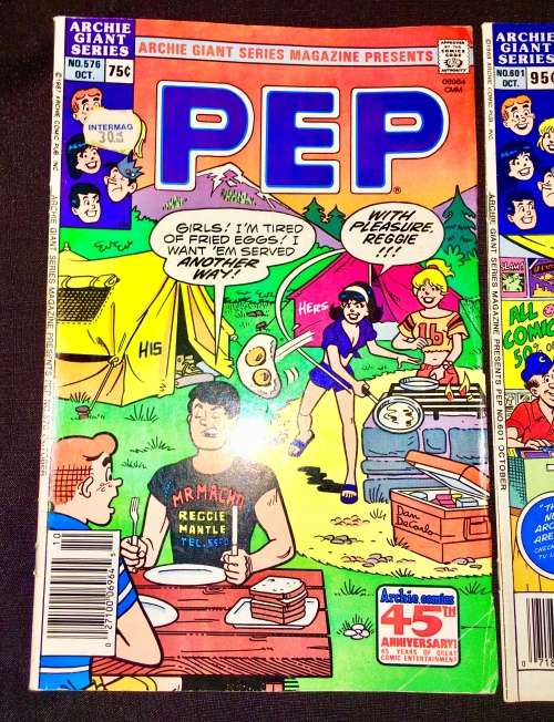 PEP X2 NO 576, NO 601 1985 (ARCHIE GIANT SERIES)F