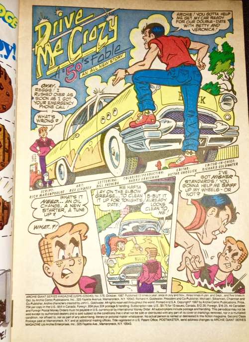 PEP X2 NO 576, NO 601 1985 (ARCHIE GIANT SERIES)F