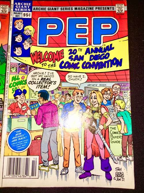 PEP X2 NO 576, NO 601 1985 (ARCHIE GIANT SERIES)F