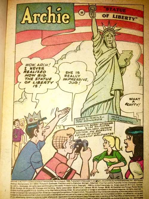 ARCHIE ,,,,NO 4   1986 (ARCHIE DIGEST LIBRARY)VF