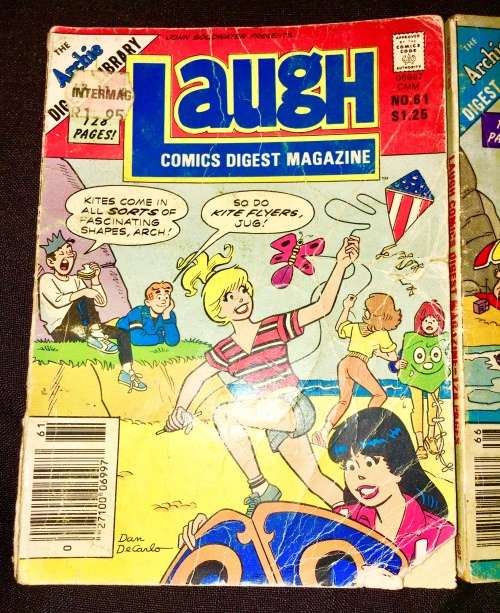 LAUGH X2,,,,NO 61, NO 66  1985 (ARCHIE DIGEST LIBRARY)G