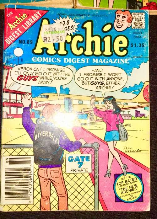 ARCHIE X3,,,,NO 66, NO 80, NO 89   1984-1988 (ARCHIE DIGEST LIBRARY)G-VG