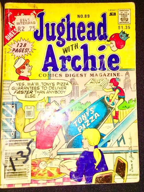 JUGHEAD & ARCHIE X2,,,,NO 82 ,NO 89  1987 (ARCHIE DIGEST LIBRARY)G