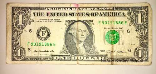 U.S.A $1 DOLLAR  2009 ATLANTA FEDIRAL RESERVE