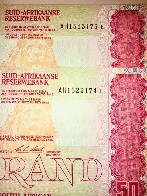 CL.STALS R50 IN SEQUENCE AH1523175-174,,,1ST ISSUE 1990 CL STALS UNCIRCULATED GEM [1 BID TAKES ALL]