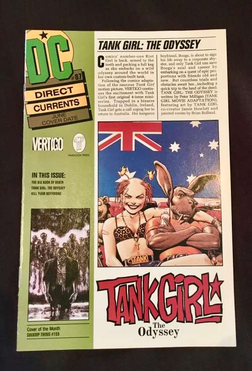 D C DIRECT CURRENTS 87# JUNE COVER DATE  1995 (DC)NEAR MINT WITH PLASTIC SLEEVE