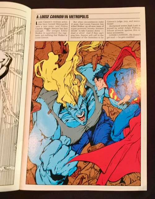 D C DIRECT CURRENTS 87# JUNE COVER DATE  1995 (DC)NEAR MINT WITH PLASTIC SLEEVE