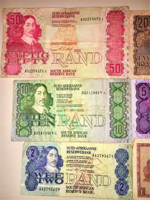 COMPLETE SET OF C.L,STALS & DECIMALS 1990  R50 TO R1[T.W DE JONG 1967] [1 BID TAKES ALL]