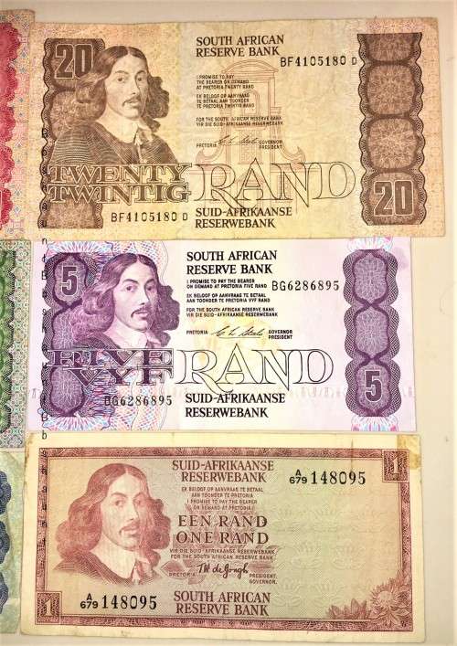COMPLETE SET OF C.L,STALS & DECIMALS 1990  R50 TO R1[T.W DE JONG 1967] [1 BID TAKES ALL]