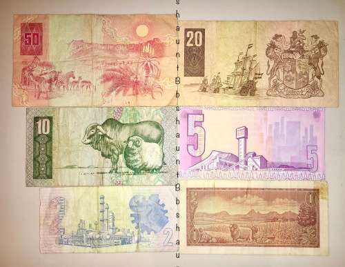 COMPLETE SET OF C.L,STALS & DECIMALS 1990  R50 TO R1[T.W DE JONG 1967] [1 BID TAKES ALL]