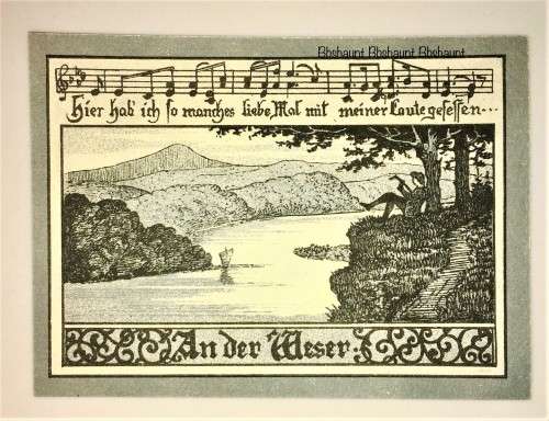 GERMANY , ,,125 PFENNIG HANN MUNDEN 1921 HIGH GRADE NOTE  NOTGELD (EMERGENCY MONEY)