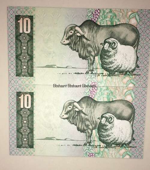 R10 X2 IN SEQUENCE BH2590384-383  C.L. STALS HIGH GRADE NOTES [1 BID TAKES ALL]