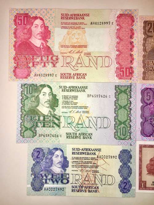 COMPLETE SET OF CL STALS & DECIMALS R50 -(R1 DE JONG 1973)-1990s ( 1 BID TAKES ALL)