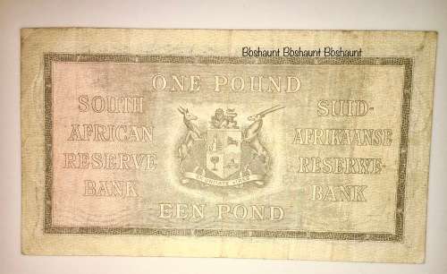 J.POSTMUS SET  10 POUND 1943 , 5 POUNDS 1941 , 1 POUND 1935 & 10 SHILLINGS 1942