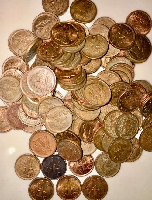 1 CENT 1990 ( BID PER COIN)