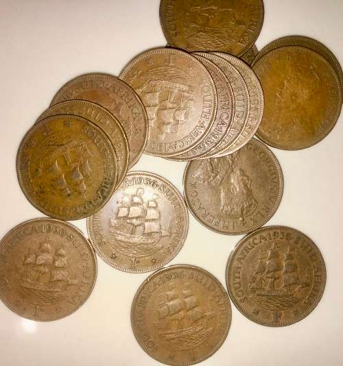 1 PENNY 1936 (BID PER COIN)