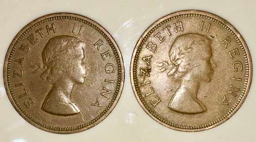 1 PENNY 1954 (BID PER COIN)