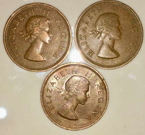 1 PENNY 1957 (BID PER COIN)