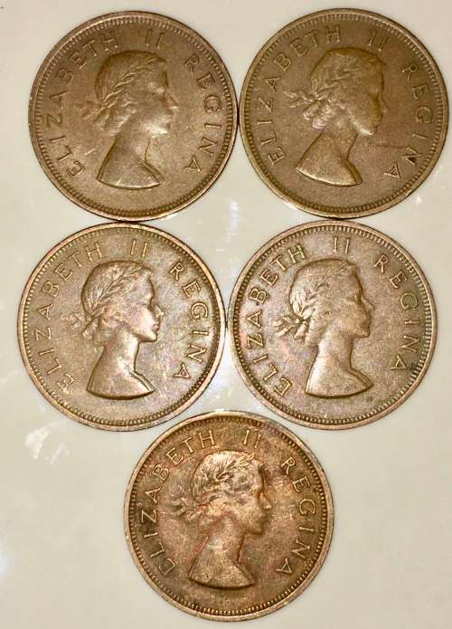 1 PENNY 1956 (BID PER COIN)